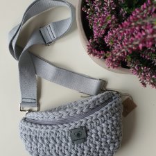 Nerka handmade w kolorze jasnoszarym