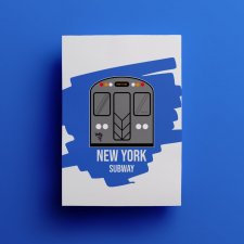 Plakat Subway Underground Metro New York USA -  A3