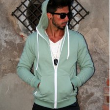 BLUZA HOODIE SIMPLE UNISEX mięta miętowa