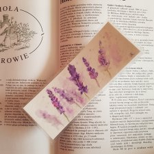 Zakładka do książki-Lawenda