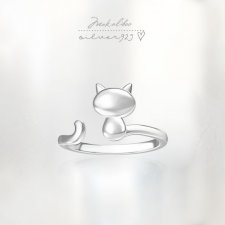 MAKALIBOO Cat Ring - SREBRO 925 -BOX