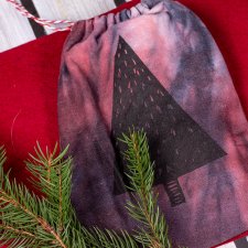 Termoforek różowy z choinką