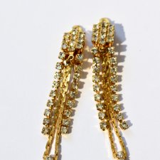 Klipsy vintage lata 70