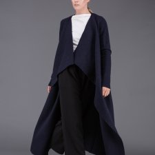 navy float coat