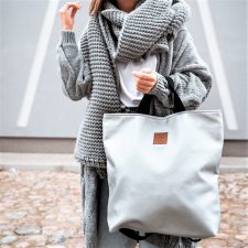 Plecak/torba  Mili Urban Jungle L - srebrny