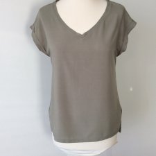 ECO Oliwkowy T-shirt Lindex 36