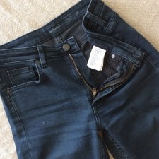 COS jeansy skinny wysoki stan 28