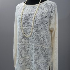 Koronkowa bluza H&M