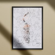 JUNGLE CRUISE - ROSE GOLD PLAKAT (30x40)