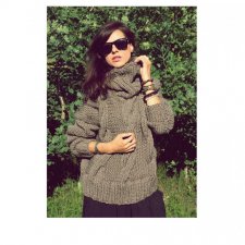 SWETER  EXLUSIVE MERINO WOOL WEŁNA MERYNOS