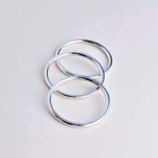 Delikatne srebrne obrączki 925 obrączka srebrna różne wzory i kolory łączone, stwórz własny wzór , minimalistyczne pierścionki