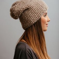 Czapka beanie alpaka