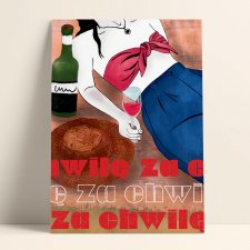 ZA CHWILĘ - PLAKAT (40x50)