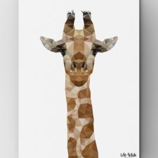 Żyrafa Outline A4