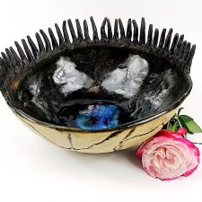 Misa ceramiczna z kolekcji Morskiej