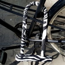 Blokada Zapięcie rowerowe u-lock ZEBRA