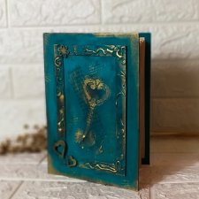 Prezent ręcznie robiony notes album pamiętnik w starym stylu