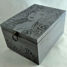Pudełko na zdjęcia - kuferek wspomnień
