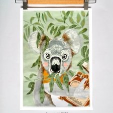 PLAKAT " KOALA Z CZEKOLADĄ" Nowość A3