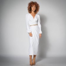 Diva White - sukienka w stylu boho