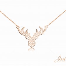 DEER- różowe złoto