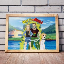 Dragon Ball Z, portret rodzinny, portret personalizowany