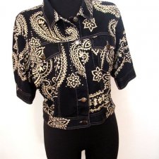 MOSCHINO* - JEANSOWA KURTKA