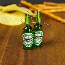 kolczyki piwo Heineken