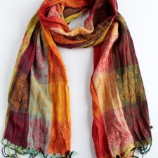 oryginalny szal vintage