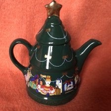 Wade kolekcjonerski imbryk / dzbanek A HAPPY CHRISTMAS TEAPOT design by Barry Smith and Barbara Wootton