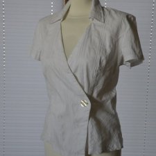 bluzka Next biała koszulowa M