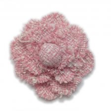 Broszka Camellia tweed