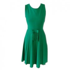 Zielona plisowana sukienka S