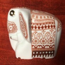 A.Mlesna Noritake Lanka porcelain  oryginalny porcelanowy Pojemnik na I po herbacie bogato zdobiony dekoracyjny  i użytkowy