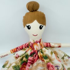 Lalka przytulanka, szmacianka xl, lalka dla dziewczynki, szmacianka 45 cm, szmaciana laleczka, lala