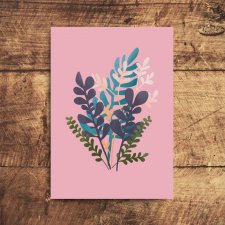 Kartka pocztowa - Kwiatki