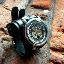 Zegarek Mechaniczny Victory Black