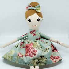 Szmaciana lalka personalizowana, szmacianka ręcznie robiona, 45 cm, prezent