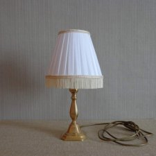 Metalowa lampka