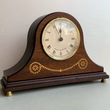 Comitti of London  ❀ڿڰۣ❀ Drewniany zegar kominkowy  ❀ڿڰۣ❀ Klasyczny i elegancki