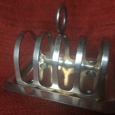 EPNS patent 28880 - patentowy -  srebrzony oryginalny Elegancki na tosty