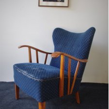Stylowy fotel Szwecja lata 60.