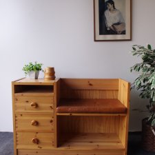 Szafka, siedzisko, komoda lata 70.