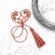 Zakładka Delicate Heart brzoskwiniowa