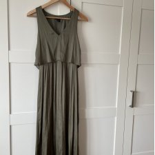 Sukienka oliwkowa, H&M