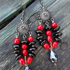 ,,w czerwieni i czerni,,