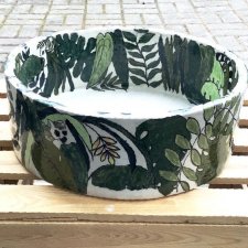 Ceramiczna umywalka "Dżungla"