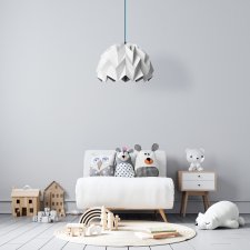 Lampa wisząca origami ICEBERG L biała