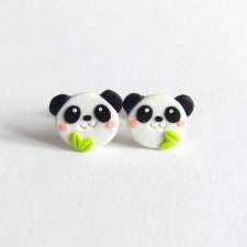 Kolczyki Misie Panda