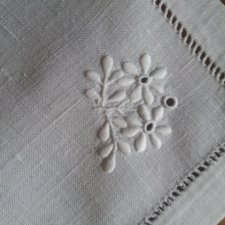 6 haftowanych serwetek